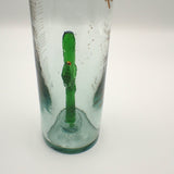 Porfidio Anejo EMPTY Bottle #7583 Green Cactus Hand Blown Art Glass 750ml VG