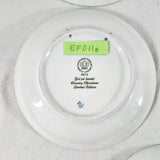 Royal Copenhagen, Bing and Grondahl (B&G) Collector Plates 1973-1976 Set of 7