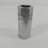 Snap-on S9705A 13/16" 20.6 mm SAE Spark Plug Socket 1/2" Drive 6 Pt USA Chrome