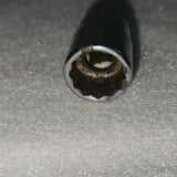 Snap-on MV14 1/4" Drive 7/16" 12 Point SAE Socket - USA Made - Vintage