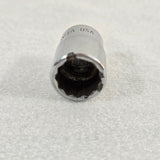 Snap-on MV14 1/4" Drive 7/16" 12 Point SAE Socket - USA Made - Vintage