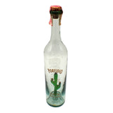 Porfidio Anejo EMPTY Bottle #7583 Green Cactus Hand Blown Art Glass 750ml VG