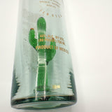 Porfidio Anejo EMPTY Bottle #7583 Green Cactus Hand Blown Art Glass 750ml VG