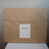 Susan Gillette Signed Original Watercolor Kokopelli Figures Dancing 34x27 Framed