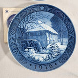 Royal Copenhagen, Bing and Grondahl (B&G) Collector Plates 1973-1976 Set of 7