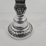 1980s Silver Ornate Church Altar Cross 24"x18" Tabletop Jesus - Mexico - Vintage