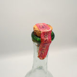 Porfidio Anejo EMPTY Bottle #7583 Green Cactus Hand Blown Art Glass 750ml VG