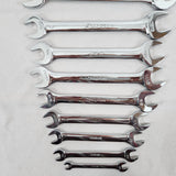 Vintage Snap-on 14pc SAE Open-End Wrench Set VO810-VO3032 (1/4"-1") Made in USA