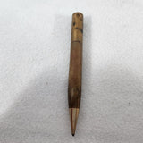 Antique ULX Unique Gold Tone Mechanical Pencil &Cigarette Lighter Rare USA Empty