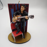 Carlton Cards Heirloom Collection Elvis Christmas Musical Ornaments 4pcs w/Boxes