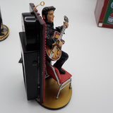 Carlton Cards Heirloom Collection Elvis Christmas Musical Ornaments 4pcs w/Boxes