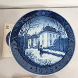 Royal Copenhagen, Bing and Grondahl (B&G) Collector Plates 1973-1976 Set of 7