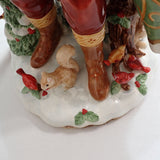 Fitz & Floyd Bellacara Santa 19" Figurine Centerpiece w/Box 2008 Handcrafted