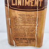 J.R. Watkins Liniment 11oz Glass Bottle Apothecary Medicine Pharmacy EMPTY