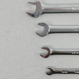 Snap-on VO Series SAE Double Open-End Wrenches 4pc Set - USA Made - Vintage