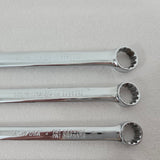 Vtg Snap-On OES Series 6pc Hex Spline Short Wrench Set OES18-OES8 1/4"-9/16" USA