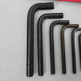 Snap-on MS-1012-KA 12pc Multi-Spline Key Wrench Set Boeing Aircraft Tool RARE