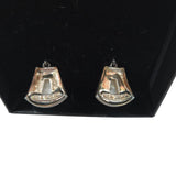 Marcasite & Mother of Pearl Dangle Earrings Thailand 925 A Sterling Silver NEW