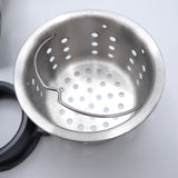 New Stainless Steel 3.5" Kitchen Sink Basket Strainer Drain Assembly w/Gaskets