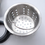 New Stainless Steel 3.5" Kitchen Sink Basket Strainer Drain Assembly w/Gaskets