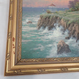 Thomas Kinkade Victorian Light 24x20 Ltd Ed Canvas #218/1100 Signed COA, Framed