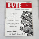 Vintage 1975 BYTE Small Systems Journal Magazine Issues 1 , 2, 3, 4 Rare - Exc