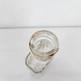 Vtg Everett & Barron Co. Glass Bottle #5554 Providence RI Threaded Top 1930s