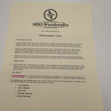 Gold Fountain Pen Tardis Wood Dr. Who COA New by 1893Woodcrafts Limited Edition