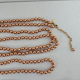 Vtg 12 pc Collection of Copper/Copper-Colored Bracelets, Necklaces & Belt Buckle