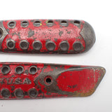 Vintage Stanley Defiance 1299 Style Cast Iron Utility Knife USA w/5 New Blades