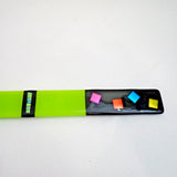 Laurie Burns Signed Fused Glass Wall Art 45x2 Geometric Sedona Exposures Gallery