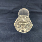 Vintage Fostoria Thumbprint Melissa Pattern 5" Crystal Bud Vase LN