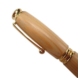 Gold Fountain Pen Tardis Wood Dr. Who COA New by 1893Woodcrafts Limited Edition