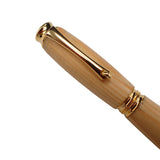 Gold Fountain Pen Tardis Wood Dr. Who COA New by 1893Woodcrafts Limited Edition