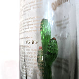 Porfidio Anejo EMPTY Bottle #7583 Green Cactus Hand Blown Art Glass 750ml VG