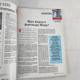 Vintage March 1991 BYTE Magazine State of the Art Network Management