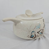 Red Wing Potteries - Bob White Quail - Large 4 Qt Casserole Dish w/Cover 1962