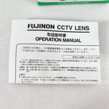 Fujinon CCTV Lens YV2.2x1.4A-SA2L 1/3" 1.4-3.1mm F1.4 DC Auto Iris Fish Eye NEW