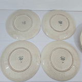 Lot of 10 Red Wing Potteries - Bob White Quail - 10-7/8" Dinner Plates 1962 MCM