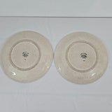Lot of 10 Red Wing Potteries - Bob White Quail - 10-7/8" Dinner Plates 1962 MCM