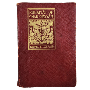 Rubaiyat of Omar Khayyam c1900 Edward Fitzgerald Caldwell Publishers Rare Book