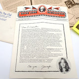 Vintage Elton John Fan Club 1975 1976 Newsletter Poster Mailer Set