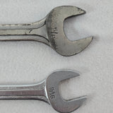 Blue-Point Supreme SAE Double Open End Wrenches S1820 S1618 S1012 S810 4pc Set