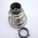 New Stainless Steel 3.5" Kitchen Sink Basket Strainer Drain Assembly w/Gaskets