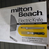 Hamilton Beach 74250R Electric Knife w/Storage Case White - NEW, Never Used