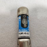 Littelfuse Indicator Fuse FLNR-45-ID Class RK5 Time Delay Cur Limiting Dual Ele