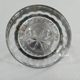 BMFN Three Musketeers Painted Glass Pewter Lidded Beer Stein 7" W. Germany