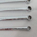 Vtg Snap-On OES Series 6pc Hex Spline Short Wrench Set OES18-OES8 1/4"-9/16" USA
