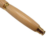 Gold Fountain Pen Tardis Wood Dr. Who COA New by 1893Woodcrafts Limited Edition