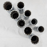 Snap-on 9pc 1/2" Drive SAE Deep Socket S-Series Set 1"-1.5" Flank Drive 12pt USA